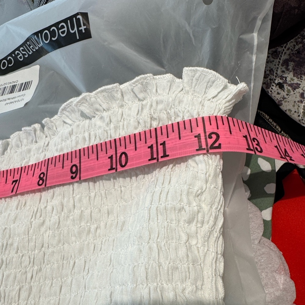 Cotton Blends Shirred Tube Long Dress - Picture 8 of 10